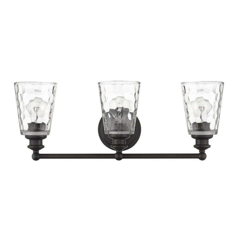 Mae 3-Light Oil-Rubbed Vanity - Bronze