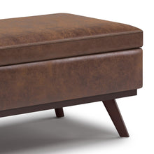 Load image into Gallery viewer, Owen - Lift Top Large Coffee Table Storage Ottoman, Mid Century Style
