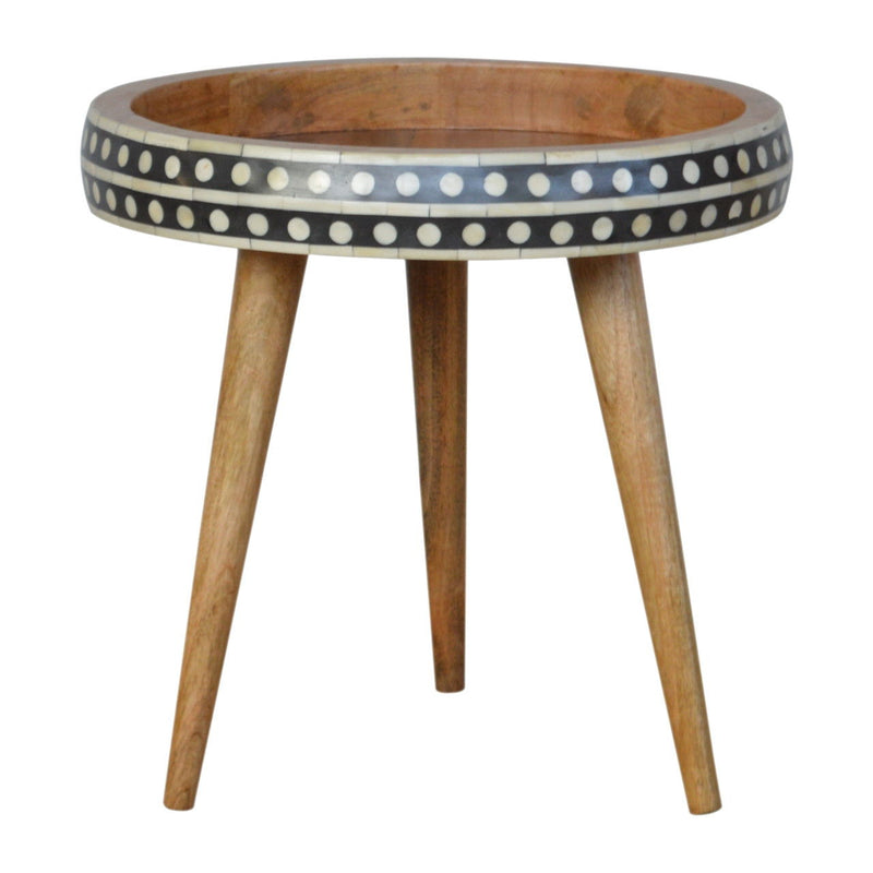 Solid Wood Wood End Table (719332) - Brown