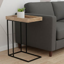 Load image into Gallery viewer, 24" Metal End Table - Natural
