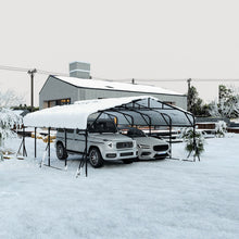 Load image into Gallery viewer, Heavy Duty Carport, All Weather Shelter - Black
