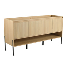Load image into Gallery viewer, Freestanding Bathroom Vanity &amp; Soft Close Cabinet Doors
