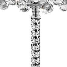 Load image into Gallery viewer, 63" Steel Three Light Candelabra Floor Lamp With Drum Shade - Silver White
