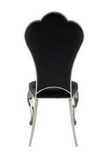 Load image into Gallery viewer, Faux Leather Upholstered Dining Side Chairs (Set of 2) - Black

