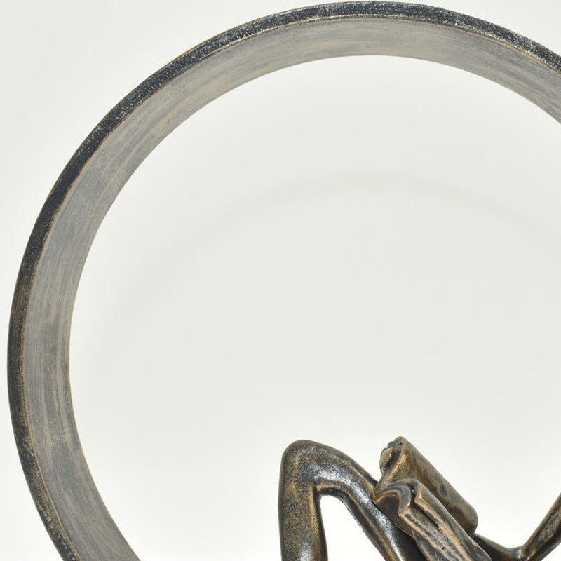 Man Tabletop Sculpture (568332) - Pewter