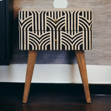 Load image into Gallery viewer, Edessa Bone Inlay Bedside
