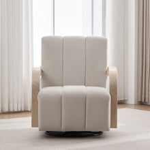 Load image into Gallery viewer, 360° Swivel Accent Chair With Armrests

