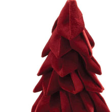 Load image into Gallery viewer, Fabric Trees Tabletop Sculpture (Set of 2) - Red
