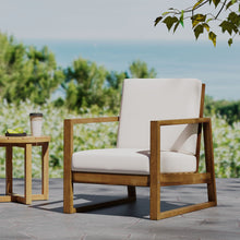 Load image into Gallery viewer, Nexusia - Outdoor Acacia Wood Club Chair With Slat Design

