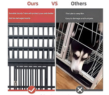Load image into Gallery viewer, Heavy Duty Dog Crate Lockable Wheels
