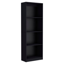 Load image into Gallery viewer, Four Tier Bookcase (546186) - Black
