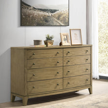 Load image into Gallery viewer, Menlo - 8 Drawer Dresser Cabinet - Natural
