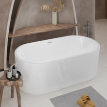 Load image into Gallery viewer, Linear Freestanding Soaker Tub
