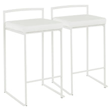 Load image into Gallery viewer, Fuji - Simple Elegance, Contemporary Stackable Counter Stool
