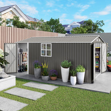Load image into Gallery viewer, Outdoor Storage Shed With Lockable Doors
