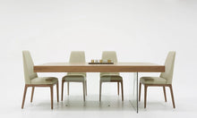 Load image into Gallery viewer, 79" Glass Dining Table - Brown
