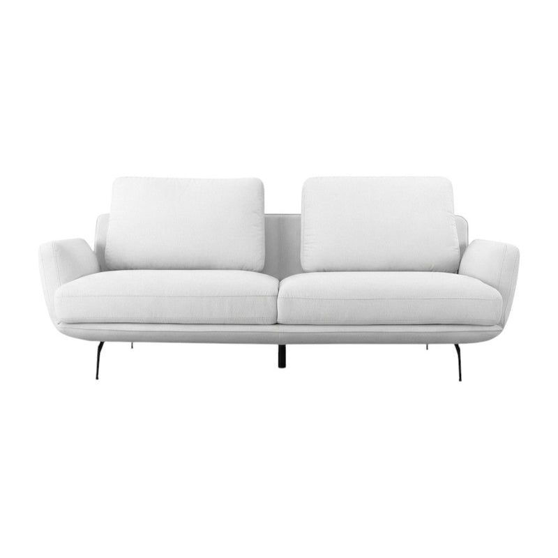 Contempo Retro Loveseat - Creamy Off White