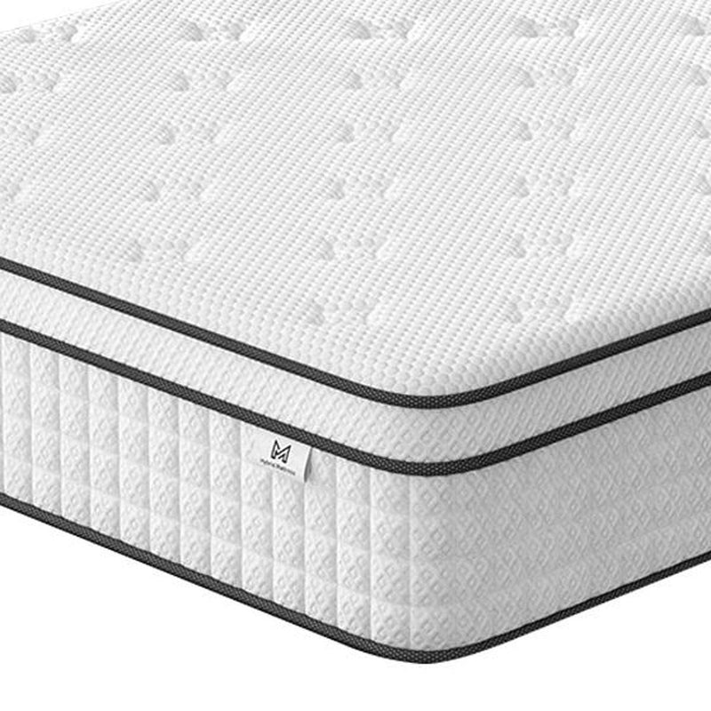 Gel Memory Foam Medium Check Hybrid Mattress - Full Double