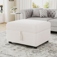 Load image into Gallery viewer, Movable Storage Ottoman Footrest For Living Room
