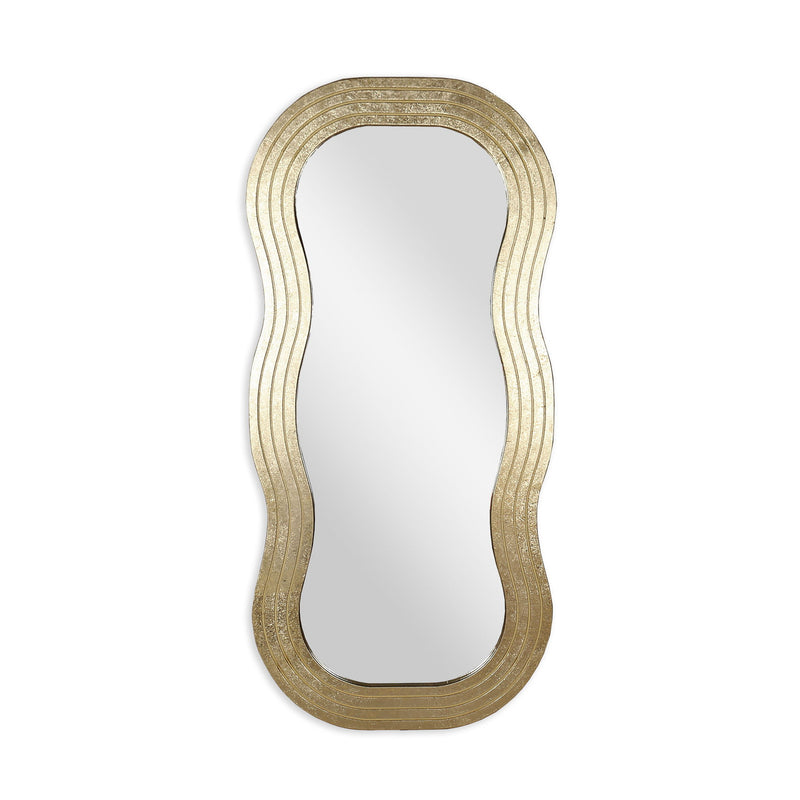 48" Abstract Accent Mirror - Gold