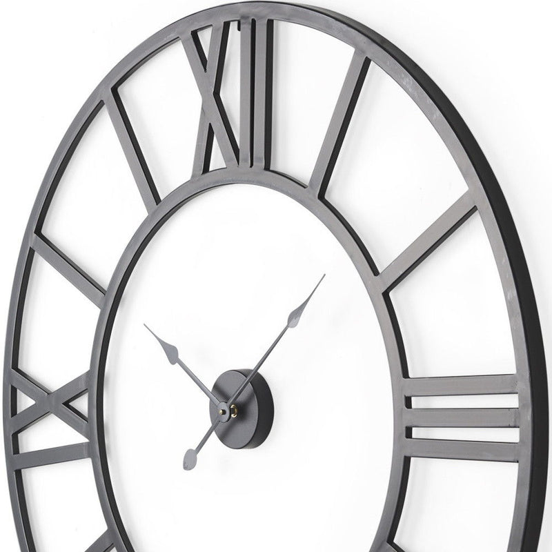 Analog Round Wall Clock (609407) - Black