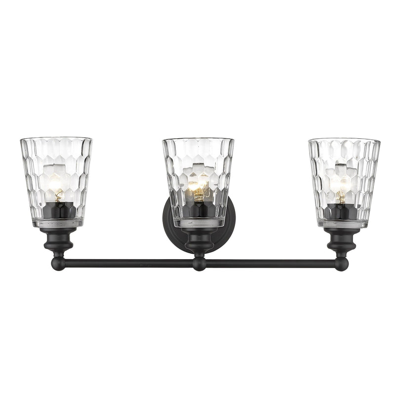 Mae 3-Light Vanity - Matte Black