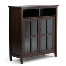 Load image into Gallery viewer, Warm Shaker - Handcrafted Medium Storage Media Cabinet
