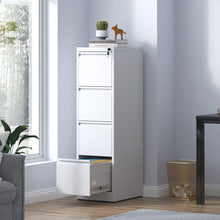 Load image into Gallery viewer, Steel Drawer Vertical File Cabinet With Lock For A4 Legal / Letter Size
