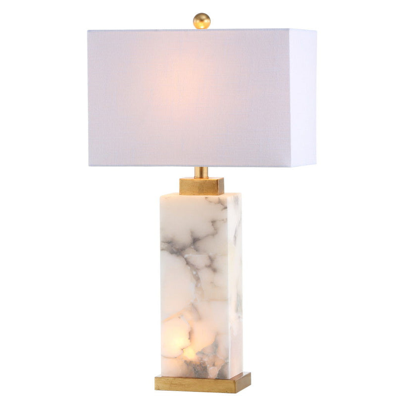 28" Novelty Table Lamp LED With Shade - White