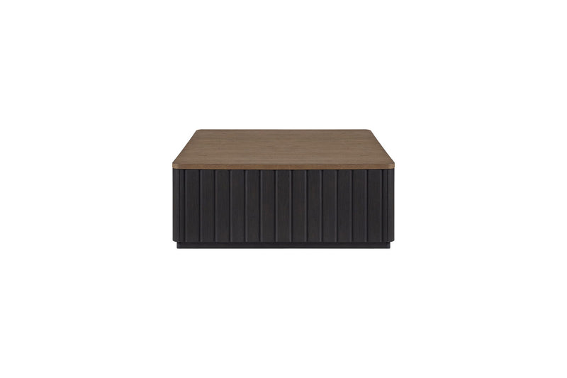 Channel - Cocktail Table With Casters - Black