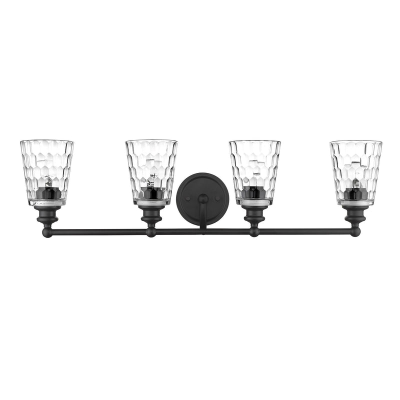 Mae 4-Light Vanity - Matte Black