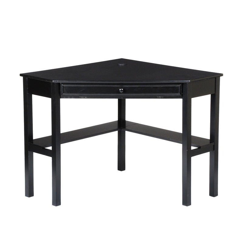 Corner Computer Desk - Black