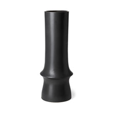 Load image into Gallery viewer, Abstract Cylinder Table Vase (397544) - Black
