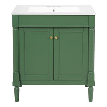 Load image into Gallery viewer, Bathroom Vanity Cabinet With Sink, Soft Close Doors, Storage Cabinet
