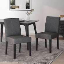 Load image into Gallery viewer, Contemporary Dining Chair With Upholstered Seating And Tapered Legs
