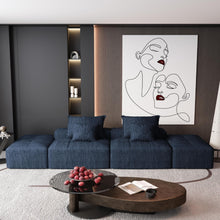 Load image into Gallery viewer, Modern Oversized Diy Combination Modular Sectional Sofa With Pillows
