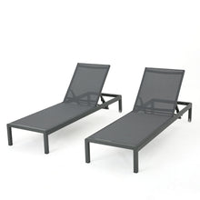 Load image into Gallery viewer, Outdoor Patio Chaise Lounge With 5 Reclining Positions
