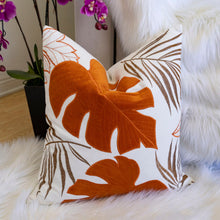 Load image into Gallery viewer, Autumn Vibes Leaf Accent Pillow
