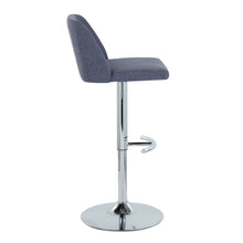 Load image into Gallery viewer, Toriano - Contemporary Adjustable Barstool With Swivel &amp; Rounded T Footrest (Set of 2)
