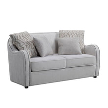 Load image into Gallery viewer, Mahler - Loveseat With 4 Pillows - Beige Linen
