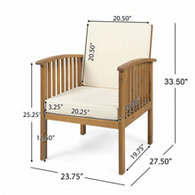 Load image into Gallery viewer, Casa - Acacia Club Chair Coastal Classic Outdoor Seating, Waterproof Fabric
