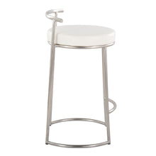 Load image into Gallery viewer, Fuji - Round, Contemporary Fixed Height Counter Stool (Set of 2)
