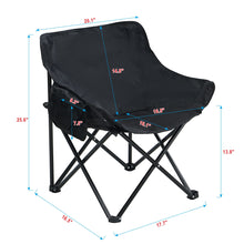 Load image into Gallery viewer, Portable Folding Camping Chairs With Carry Bag (Set of 2)
