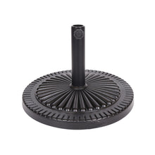Load image into Gallery viewer, Resin Umbrella Base - Black Rock
