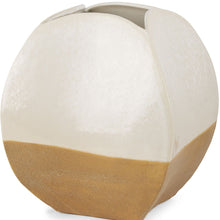 Load image into Gallery viewer, Block Table Vase - Beige / Cream
