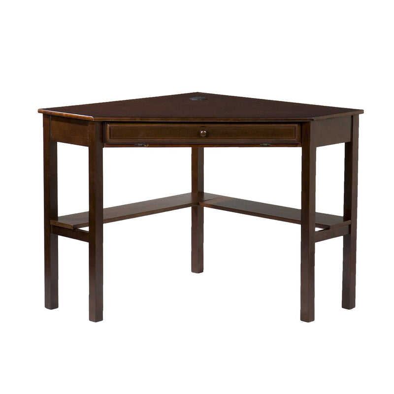 Corner Computer Desk - Espresso