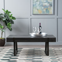 Load image into Gallery viewer, Abitha - Coffee Table With Industrial Powder Coated Metal Legs
