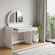 Load image into Gallery viewer, Mirrored Vanity Table Lights - White
