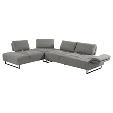 Load image into Gallery viewer, Harnal - L-Shape Sectional Adjustable Back Comfort Focused Sofa - Taupe
