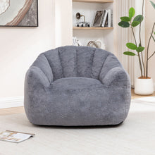 Load image into Gallery viewer, Beanbag Chair, Beanbag Sofa Chair With Armrests Stuffed High Density Foam
